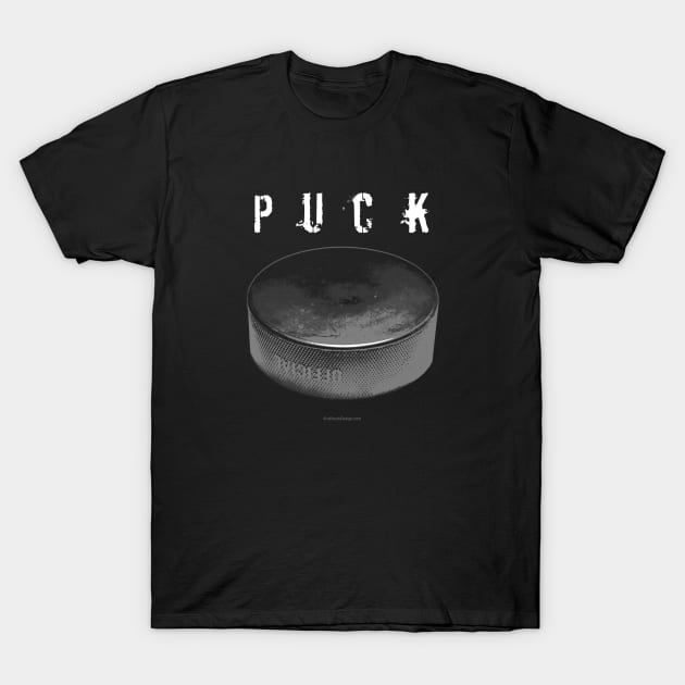 PUCK (hockey) T-Shirt by eBrushDesign